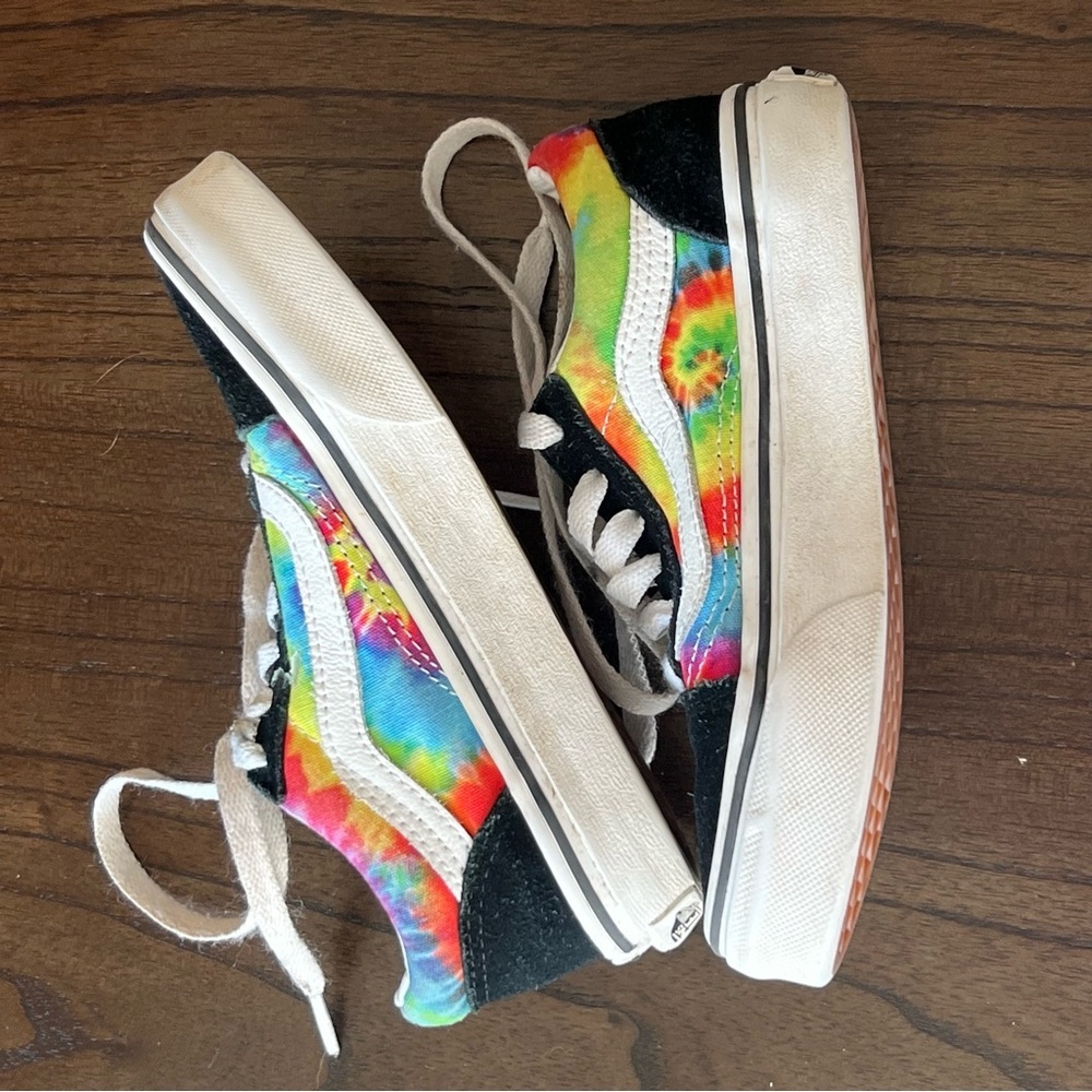 Vans Colorful Kids Sneakers with Black Accents - size 12 - Picture 10 of 10
